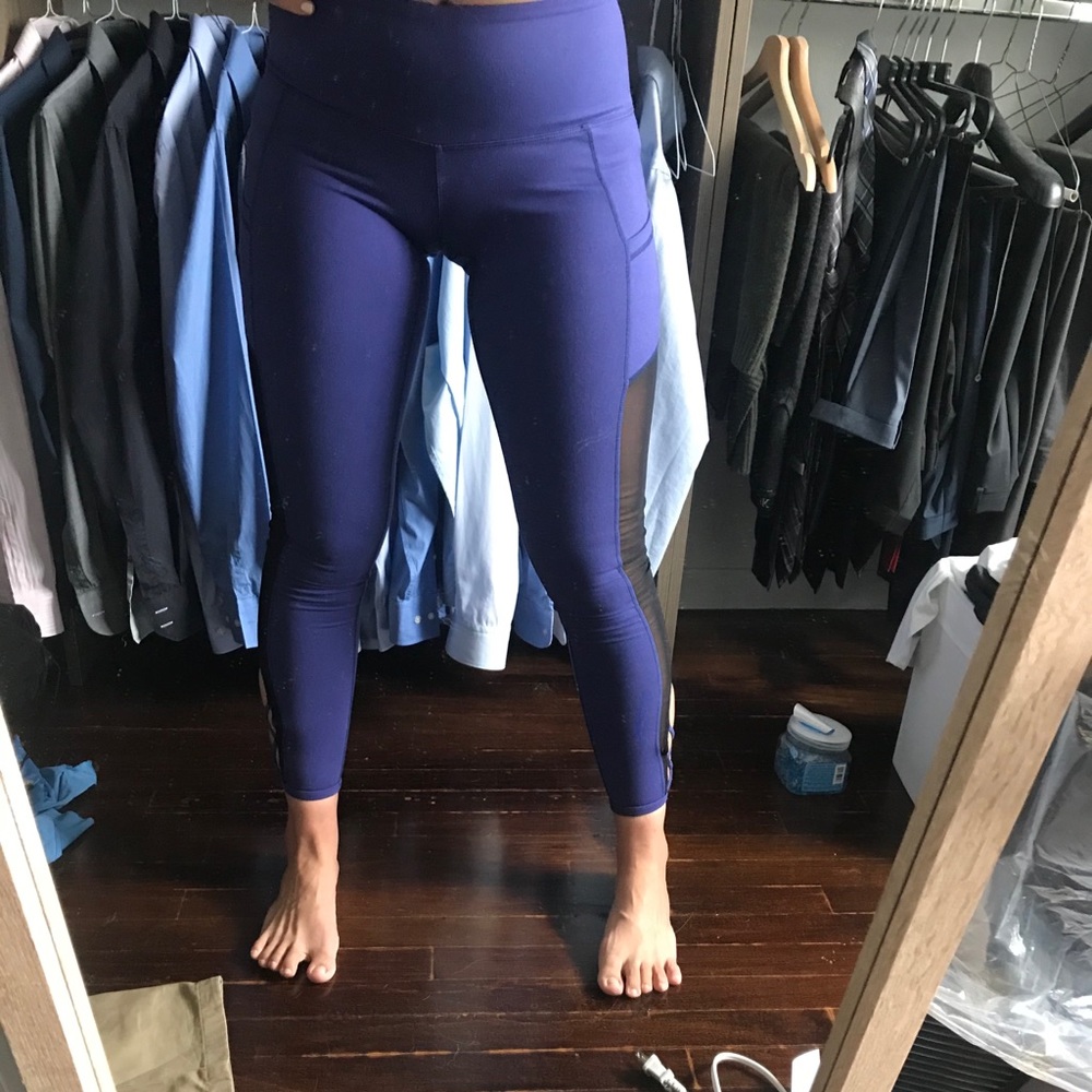 Popflex Active yoga pants Mesh details